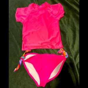 Pink swimset